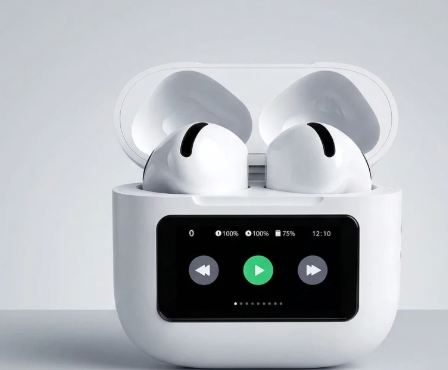 Auriculares inalambricos con pantalla tactil