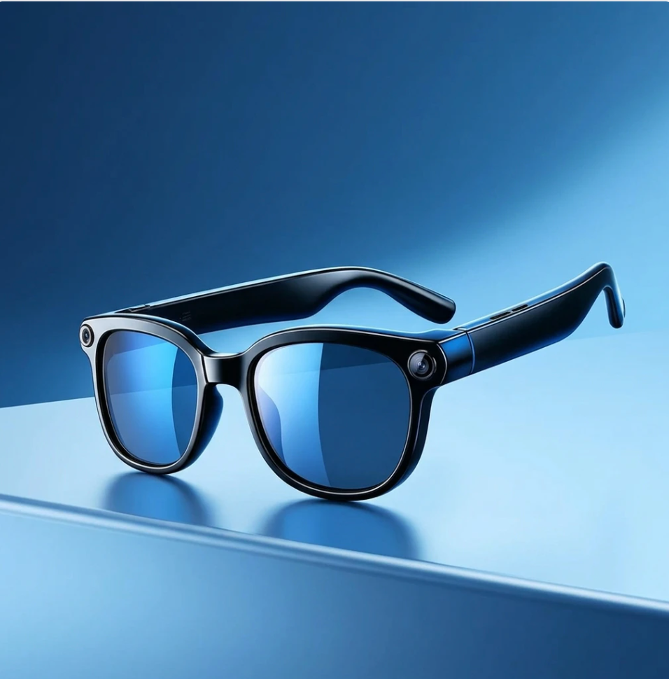 Gafas con cámara  y auricular