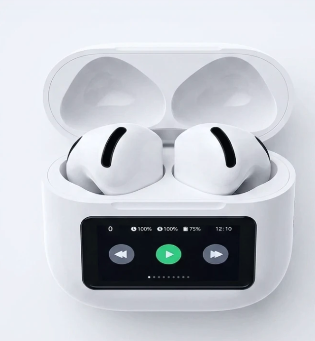 Auriculares inalambricos con pantalla tactil