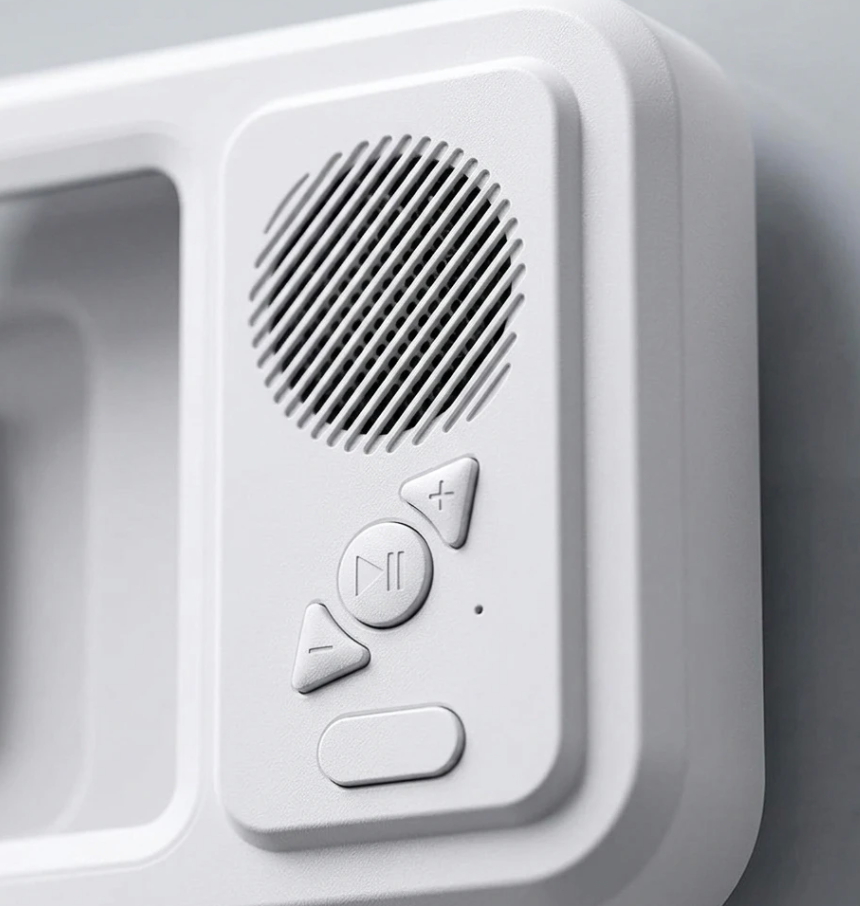 Altavoz resistente al agua para duchas